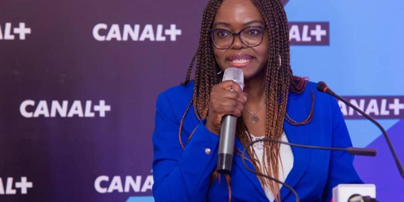 Mireille Kabamba, directrice générale de Canal+ en RDC