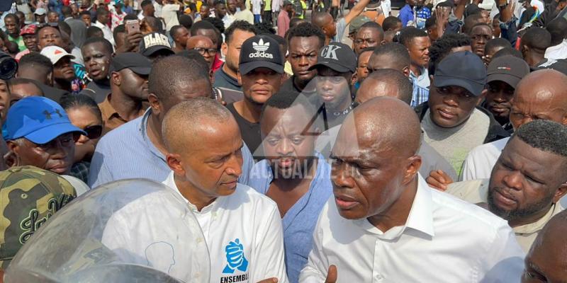 Martin Fayulu, Moise Katumbi, Matata Ponyo et Delly Sesanga