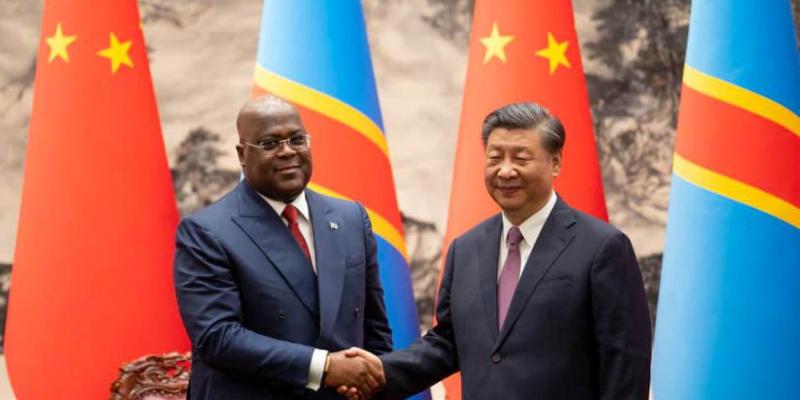  XI Jinping et Félix Tshisekedi