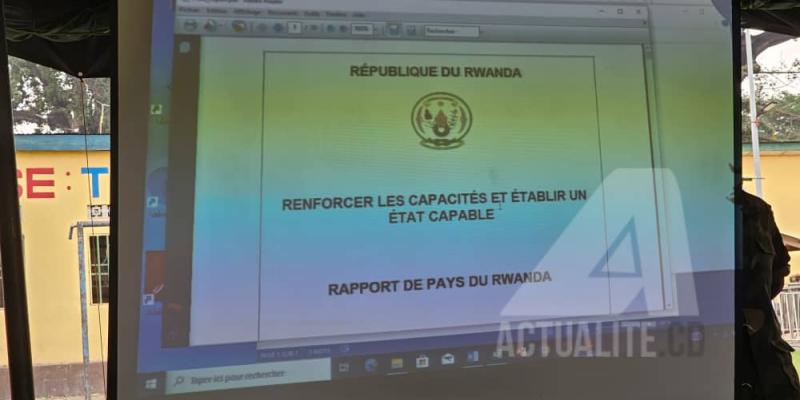 Presentation des pièces contenues dans une clé USB de Mwangachuchu 