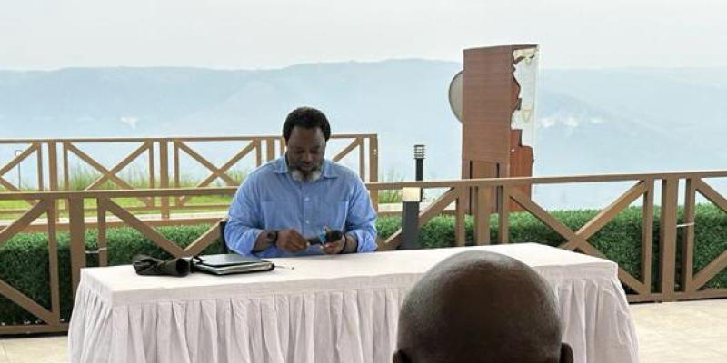 Joseph Kabila à Kingakati