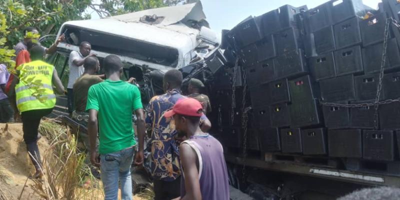 Accident à Kabuba 