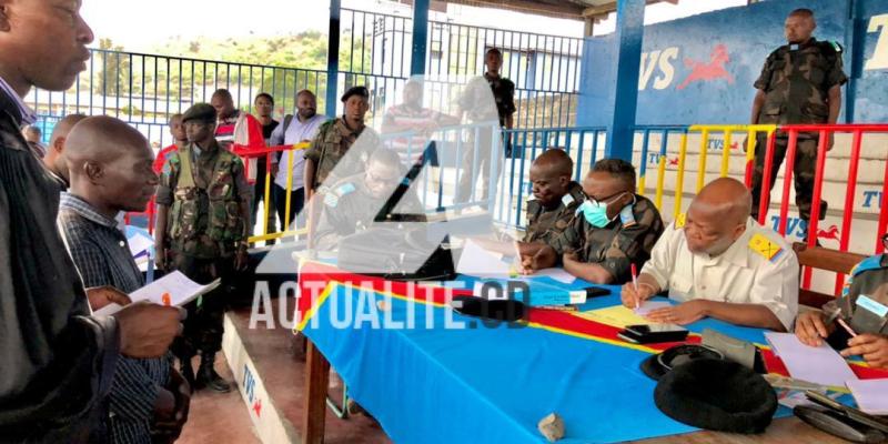 Ouverture du procès des instigateurs présumés des violences à Goma. © Yvonne Kapinga/ACTUALITE.CD