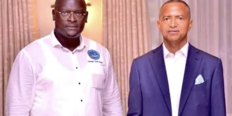 Jacky Ndala et Moise Katumbi