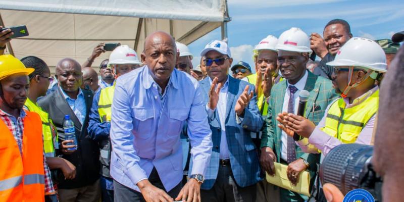 Lancement des travaux de construction des postes frontaliers de Kavimvira à Uvira et de petite barrière à Goma