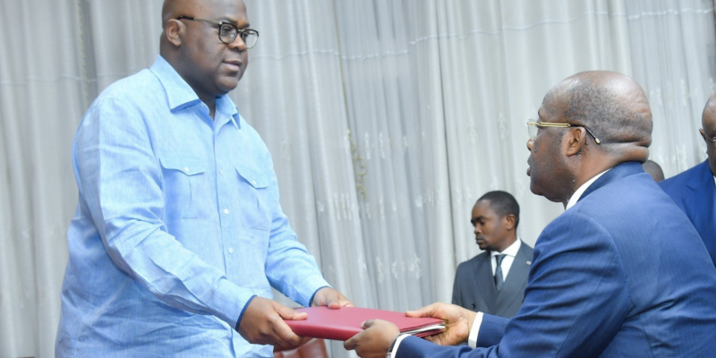 Félix Tshisekedi et Christophe Lutundula