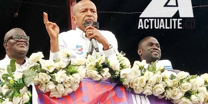 Moise Katumbi en meeting le 27 novembre à Bukavu