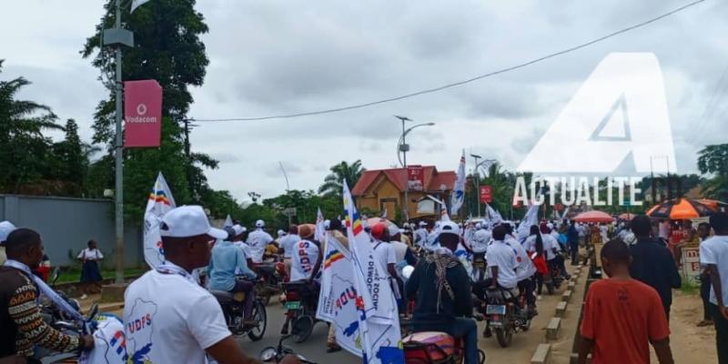 Mobilisation à Kindu pour accueillir Félix Tshisekedi