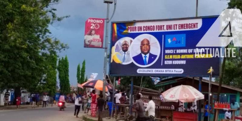 Campagne à l'éctorale à Kindu