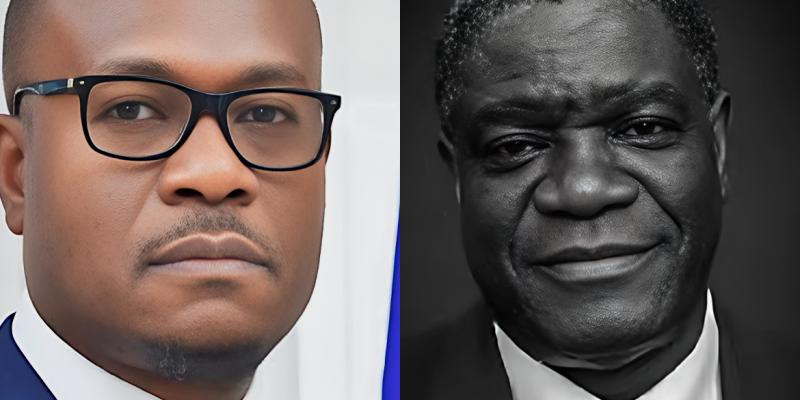 Delly Sesanga et Denis Mukwege