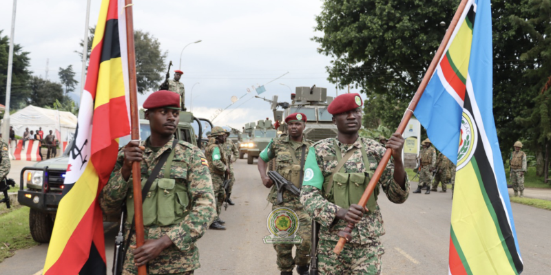 Troupes ougandaises de l'EAC