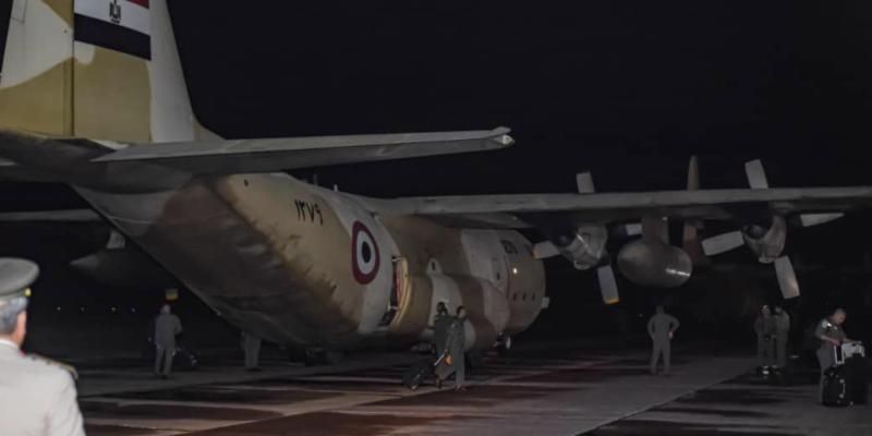 Avion militaire egyptien à déployer en RDC