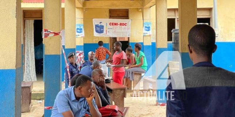 Fin de dépouillement dans le dernier bureau de vote de Kindu