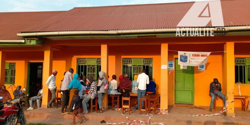 Un centre de vote à Kindu