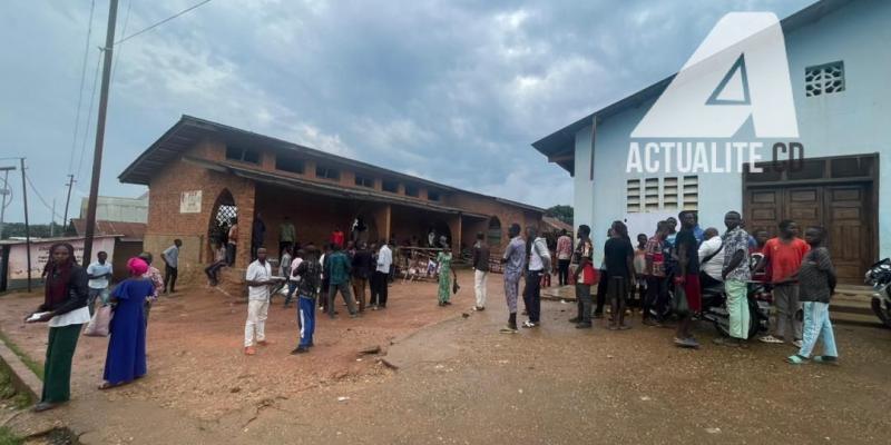 Un centre de vote à Kindu