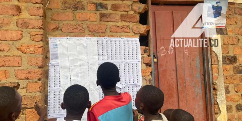 Un centre de vote à Kindu