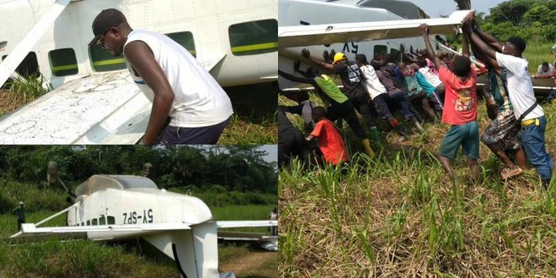 Crash d'un CESSNA à Kasese