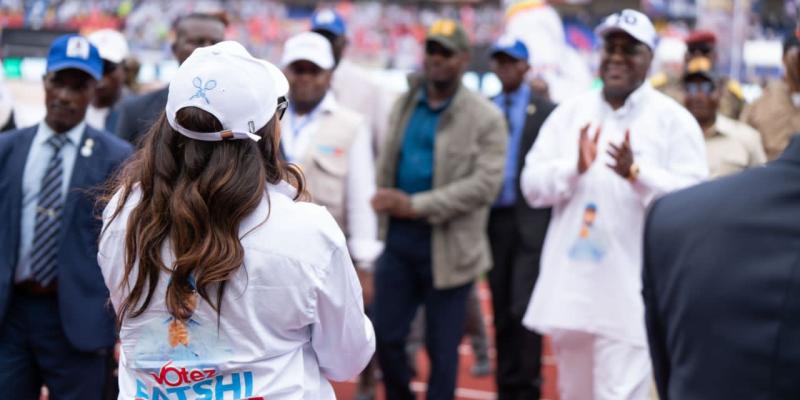 Denise Nyakeru et Félix Tshisekedi