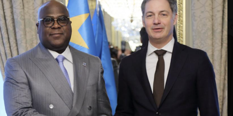 Félix Tshisekedi et Alexander De Croo