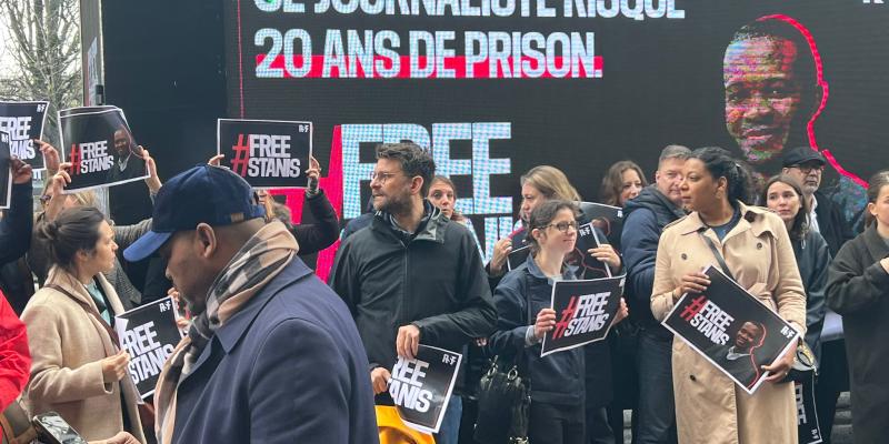 Mobilisation à Paris pour Stanis Bujakera