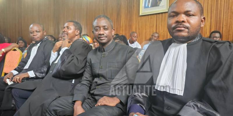 Modero Nsimba et ses avocats