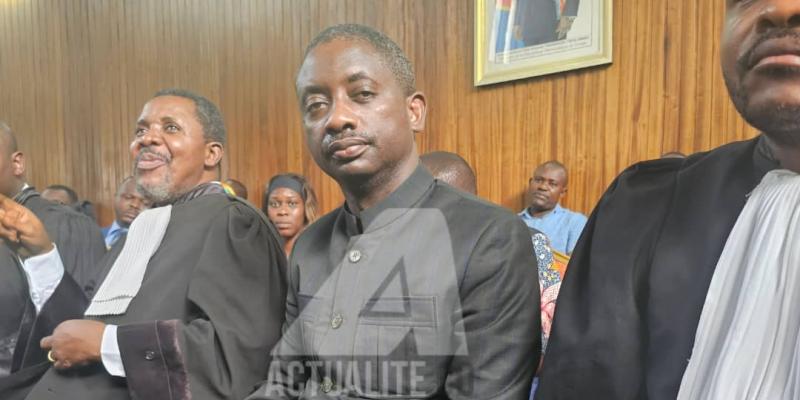 Modero Nsimba et ses avocats