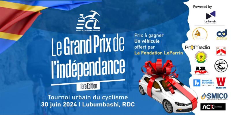 Prix du cyclisme pour le 64e anniversaire de l'indépendance de la RDC