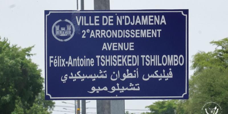 Avenue Tshisekedi à Ndjamena