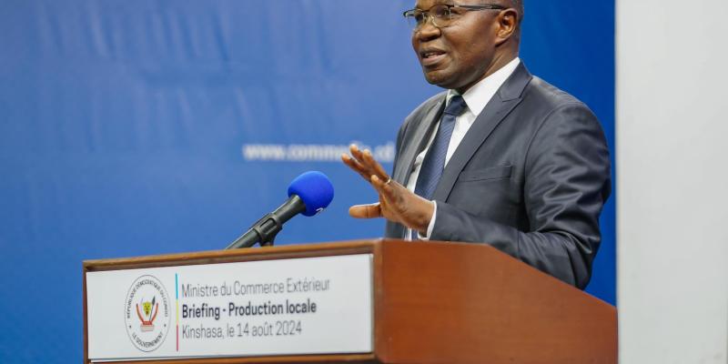 Julien Paluku Kahongya, ministre du commerce extérieur 