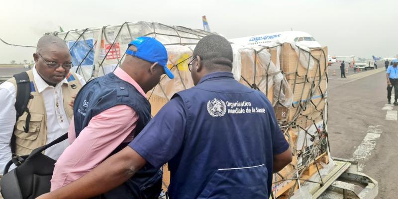 Arrivée de vaccin aniti-Mpox à Kinshasa