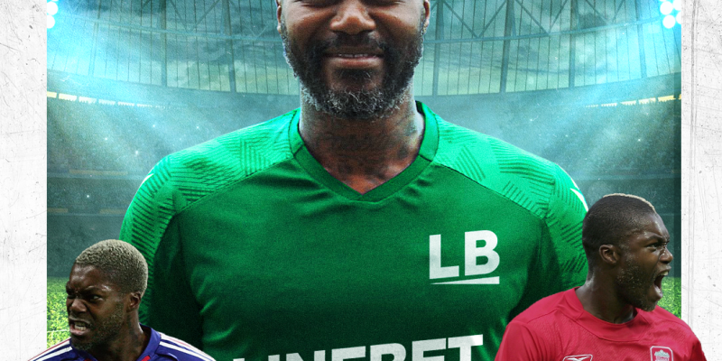 Djibril Cisse and Linebet