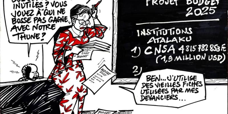 Caricature Kash/ACTUALITE.CD