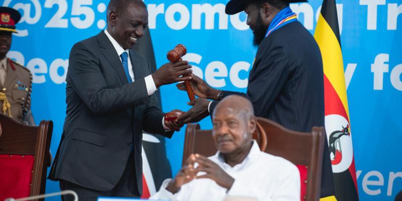 William Ruto et Salva Kiir