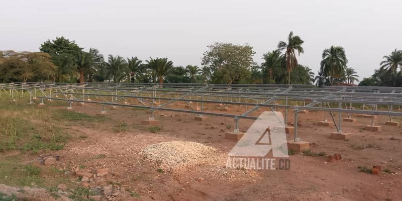 Le chantier d'électrification de Ngandajika à l'arrêt 