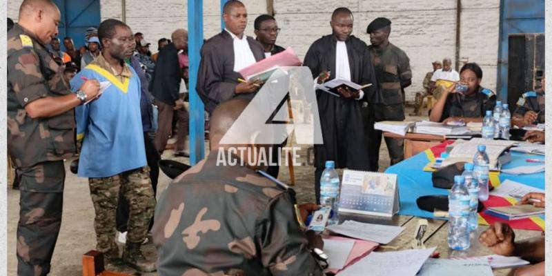 Un militaire devant un tribunal