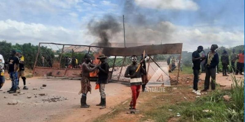 Altercation entre les mineurs artisanaux et les forces de l'ordre au quartier Tshipuki à Kolwezi