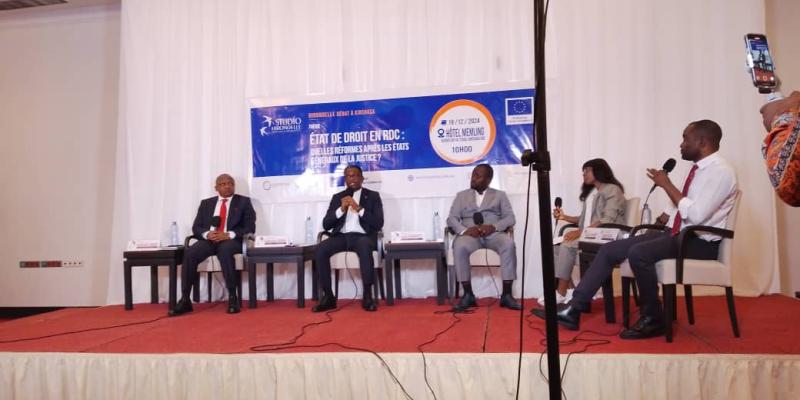 Une conférence-débat sur les états généraux de la justice récemment tenus à Kinshasa 