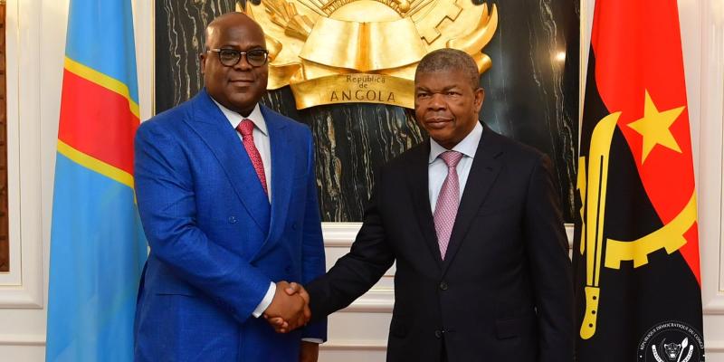 Joao Lourenco et Félix Tshisekedi