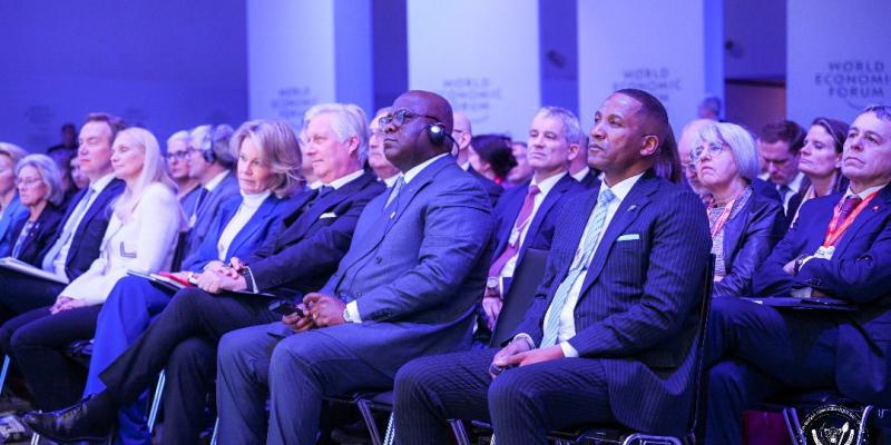 Félix Tshisekedi au Forum économique mondial de Davos