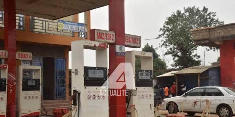 Une station service à Kolwezi