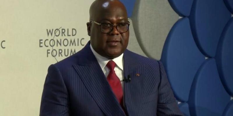 Félix Tshisekedi au Forum économique mondial de Davos