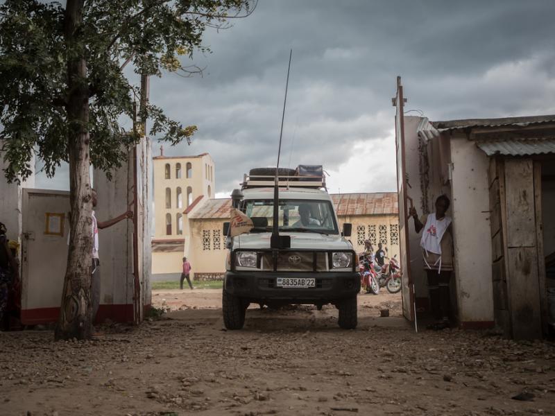 Hôpital de Baraka au Sud-Kivu. © Carl Theunis/MSF