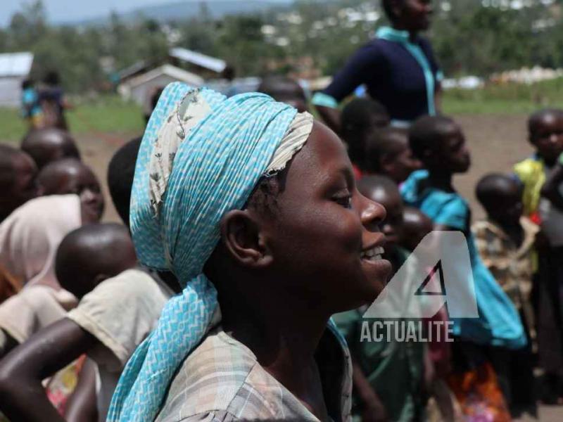 Des déplacés dans un camp à Bunia (Photo: Ley Uwera)