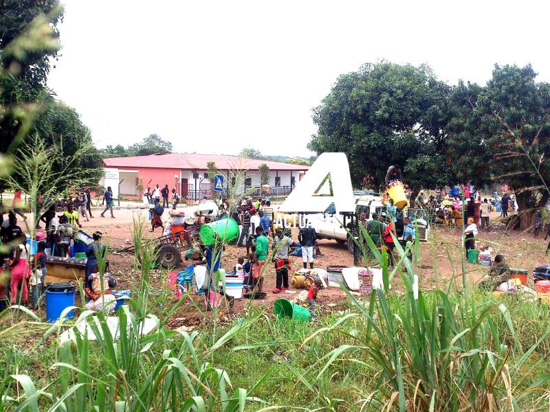 Les congolais à Kamako (Photo ACTUALITE.CD)