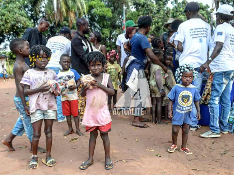 Les refoulés arrivés à Kamako (Photo ACTUALITE.CD)