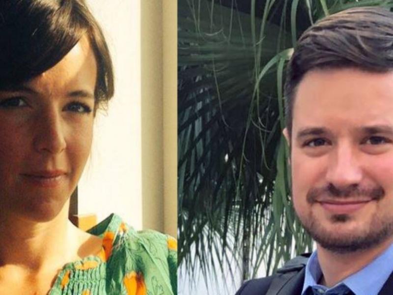 De gauche à droite, Zaida Catalan et Michael Sharp, deux experts de l'ONU disparus dans le Kasaï le 12 mars 2017 et retrouvés morts le 27 mars