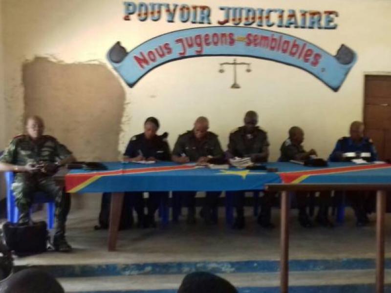 Le tribunal militaire de Kananga 