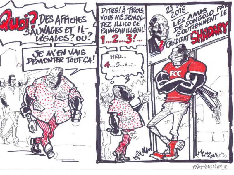 caricature ACTUALITE.CD réalisée par Kash