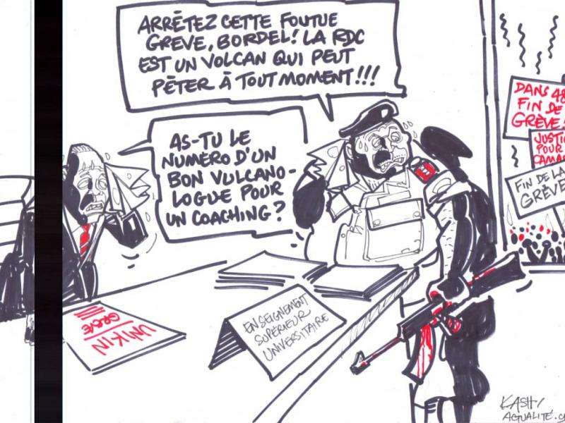 Caricature ACTUALITE.CD réalisée par Kash