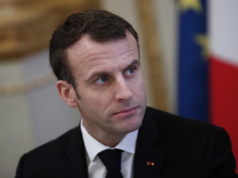 Le président français Emmanuel Macron